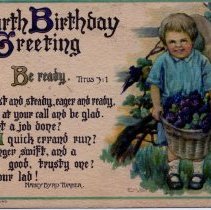 Fourth Birthday Greeting