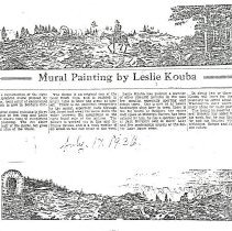 Kouba "Gold Rush" mural, 1936