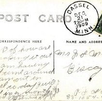 Threshing crew at Lamson, MN, reverse