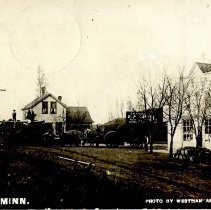 Threshing crew at Lamson, MN