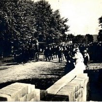 Governor Johnson's Funeral, St. Peter, MN, 1909 (not 1911)