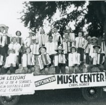 Chris Kober's accordian students