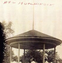 Silver Lake Band at Hutchinson Bandstand, c.1915