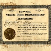 W. B. Hopper certificate