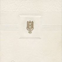 Class of 1938 graduation announcement & calling card