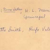 Class of 1896, Hutchinson, MN