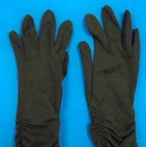 Pair of black gloves