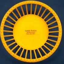 Novelty plastic basket-Jerabek Produce, Silver Lake, MN