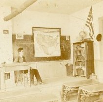 Rufo Vollmer, Teacher, in Schoolroom