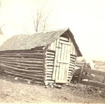 Log Corn Crib on Brose Farm