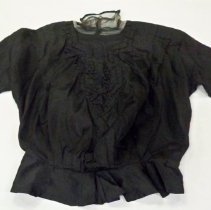 Woman's black blouse