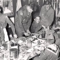 Boy Scouts Making Crafts