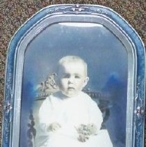 Portrait crayon drawing