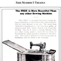No. 5 Free Sewing Machine