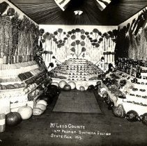Minnesota State Fair, McLeod County exhibit, 1917