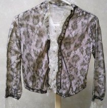 Long sleeve lace shirtwaist