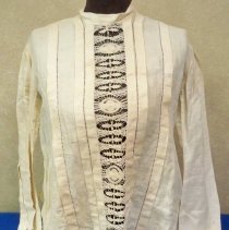 White/ecru shirtwaist