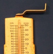 Novelty outdoor thermometer
