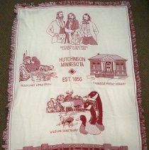 Woven novelty blanket or throw