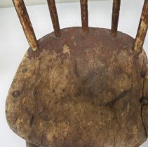 Wooden child's chair