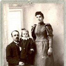Frank, Goldie & Hattie LeMaitre, c.1894