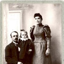 Frank, Goldie & Hattie LeMaitre, c.1894