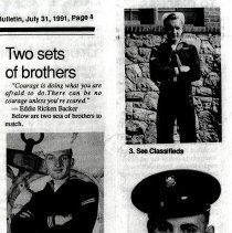 Schwarze & Karg brothers in military