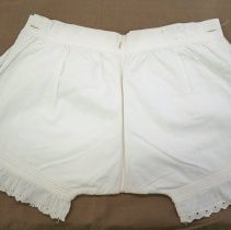 White cotton underpants