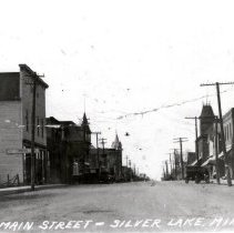 Main Street Scene, Silver Lake, MN