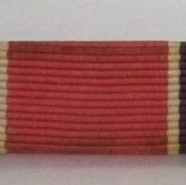 WW II Victory service ribbon bar