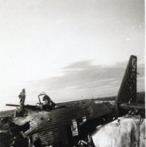 Airplane wreck-Naples, Italy-World War II