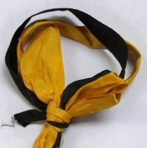 Black & gold ribbon
