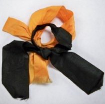 Black & gold ribbon