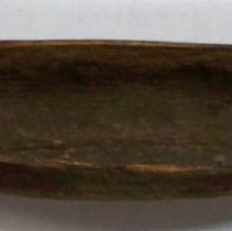 Small carving of canoe