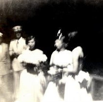 Hutchinson Water Carnival visiting royalty, c.1949