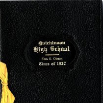 Hutchinson High School, Fern E. Oleson, 1937