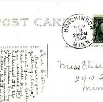 Danish Lutheran Church, Hutchinson, MN, reverse