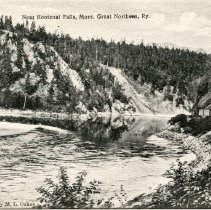 Kootenal Falls, Mont., Great Northern Railway