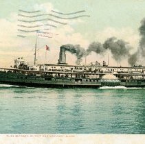 "City of Alpena" Steamer, between Detroit and Mackinac Island