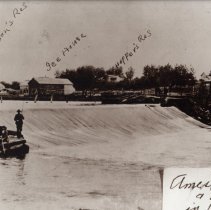 Ames' Mill and Dam, Hutchinson, MN, 1890
