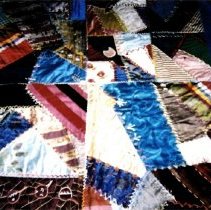 Crazy quilt detail