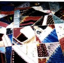 Crazy quilt detail