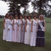 1979 Hutch Water Carnival/candidates at the Country Club