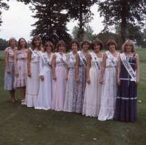 1979 Hutch Water Carnival/candidate w/Jaycee Women at Country Club
