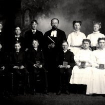 Confirmation Class, St. Paul's Evangelical Church, Plato MN, 1907