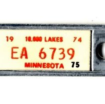 1974-75 Minnesota key fob