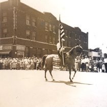 Horse & Rider in Hutchinson Water Carnival Parade