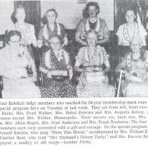 Rebekah Lodge 50-Yr. Members