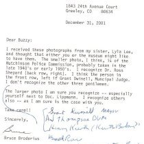 Letter from Bruce Broderius