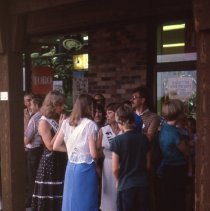 1980 Hutch Water Carnival gathering of candidates at Plaza 15